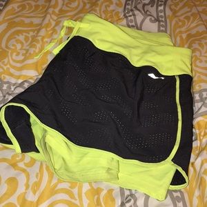 Avia athletic shorts with spandex attached